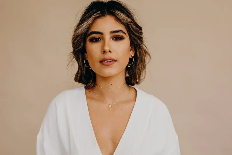 Serafina Opal Hoops