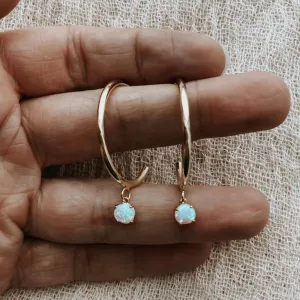 Serafina Opal Hoops