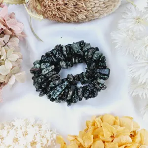 Seraphinite Bracelet - Large Chips #2