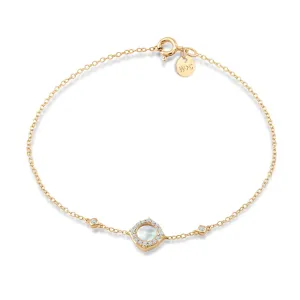 Signature Mother of Pearl and Diamond Bracelet