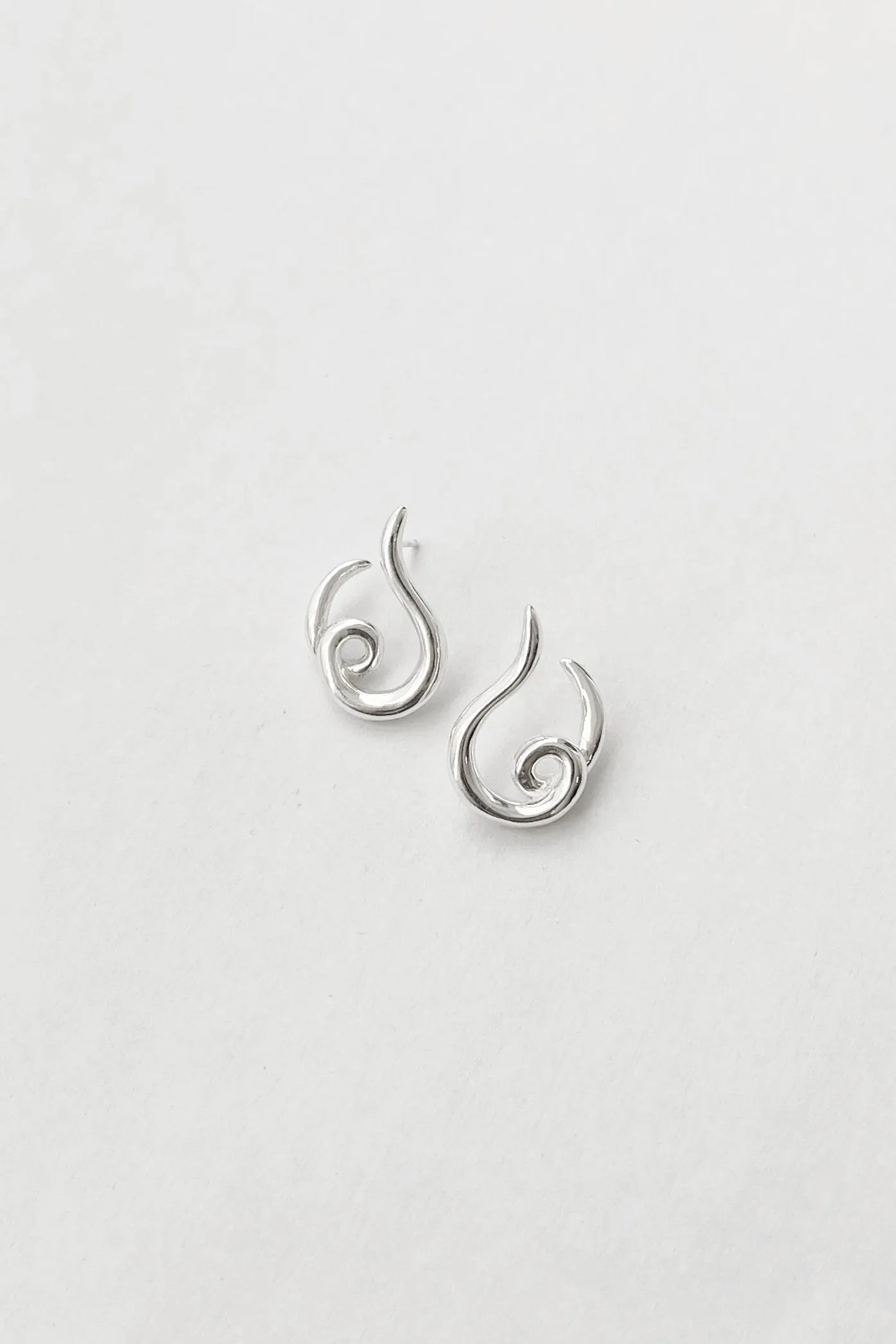 Silver Loop Studs