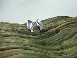 simple leaf studs