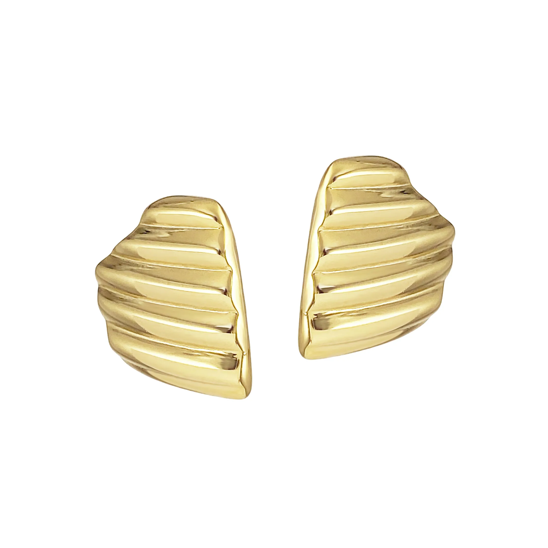 Small Sunray Studs - Gold