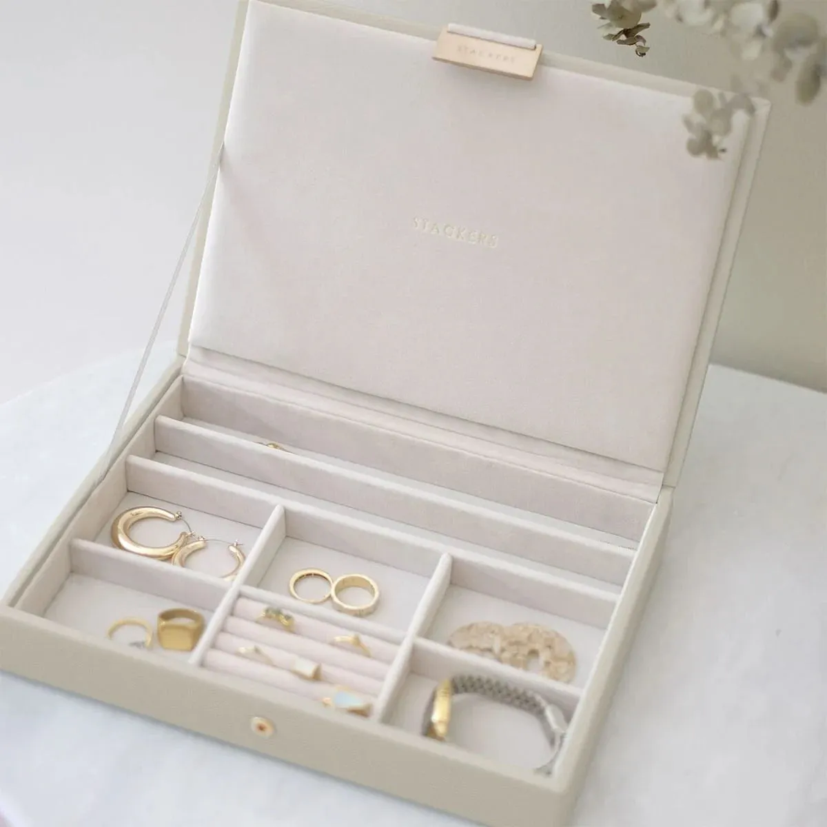 Stackers Classic Jewellery Box - Oatmeal