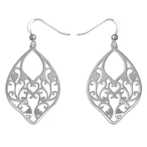 Sterling Silver Filigree Earrings