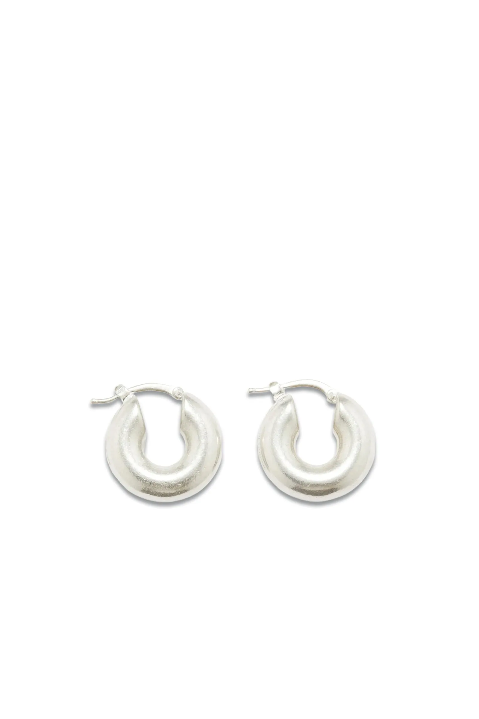 Sterling-silver Hoop Earrings
