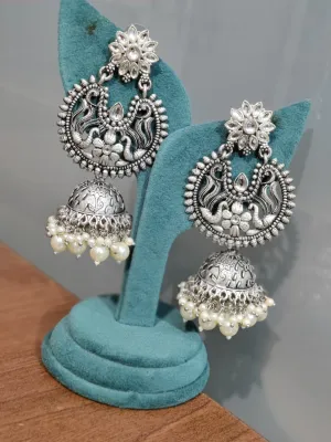 Stylish Oxidised Designer of Earrings for Haldi, Baby Shower, Festives
