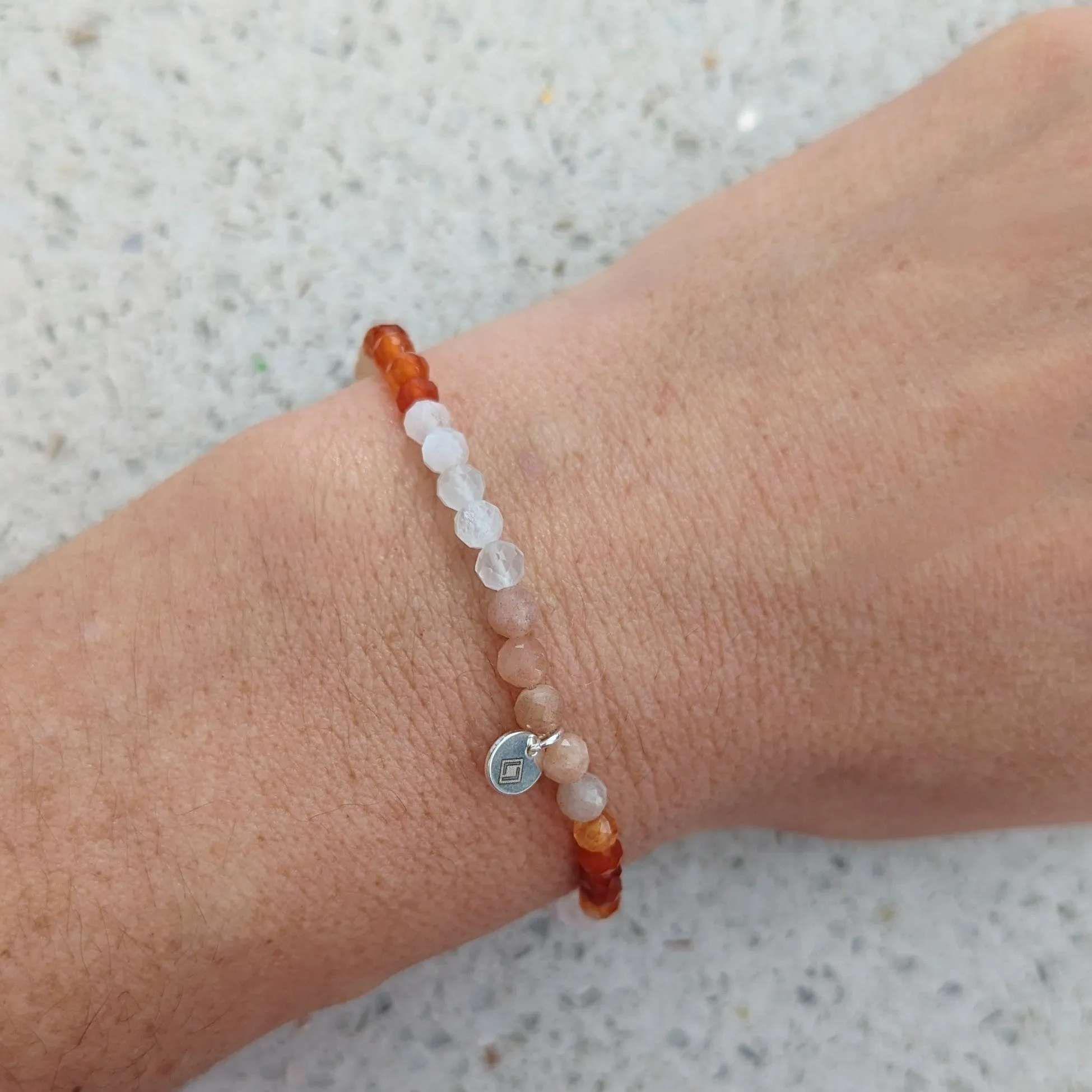 Support Through the Menopause Gemstone Bracelet