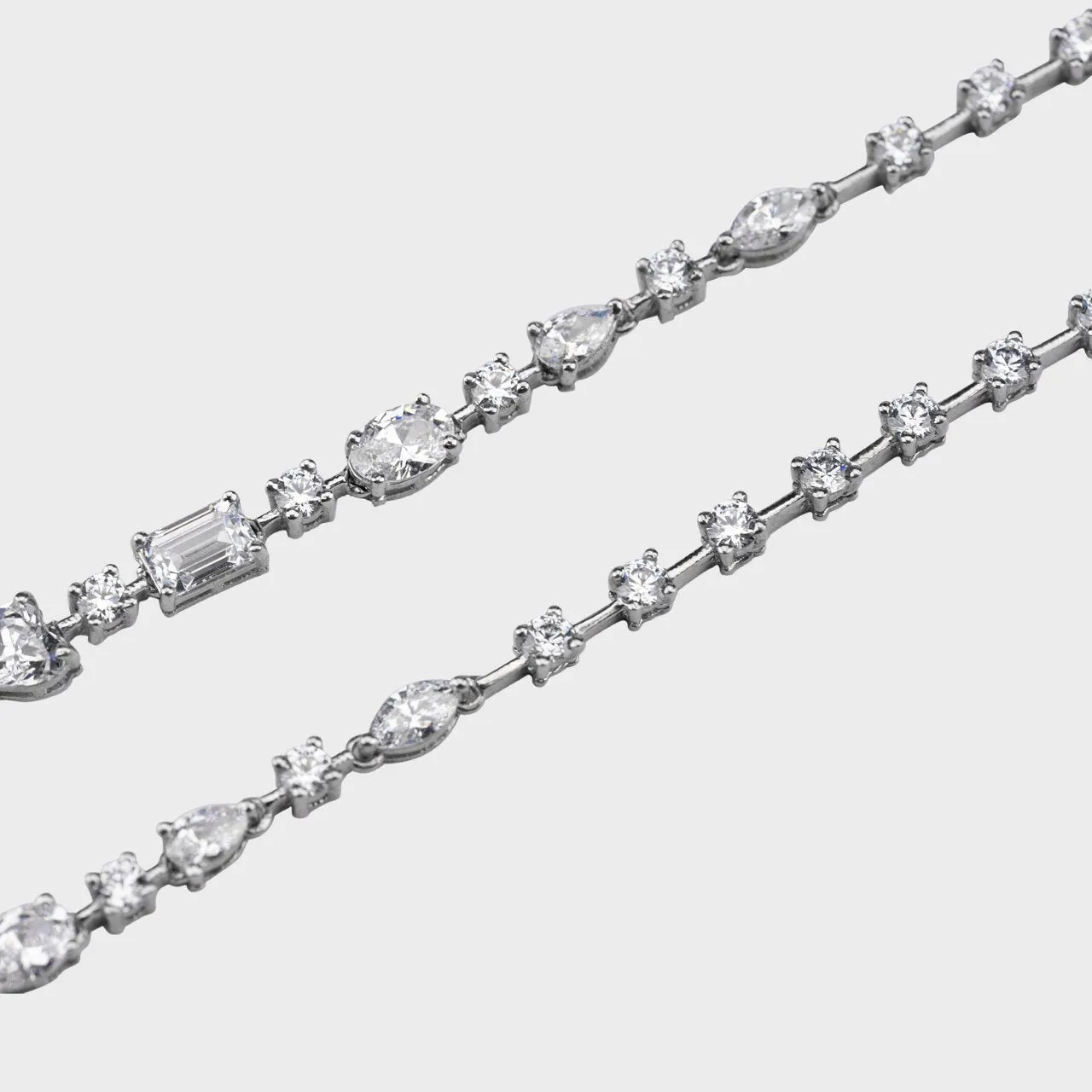 Swarovski Twin Mala - 930 Recycled Silver