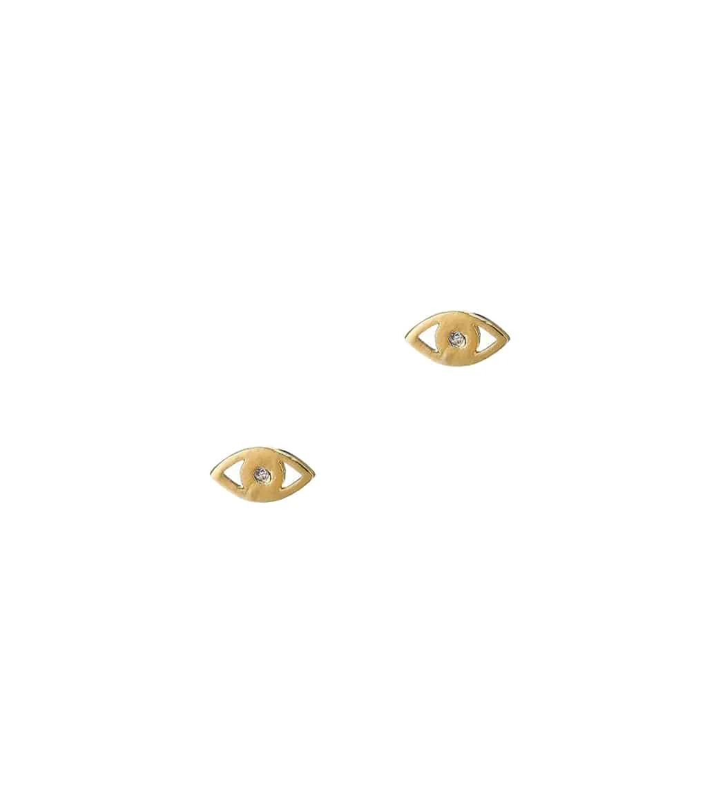 TAI Jewelry Simple Evil Eye Studs