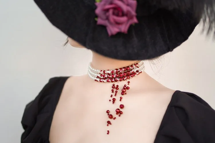 Tempest Thorn - Gothic Choker Necklace by The Nevermore