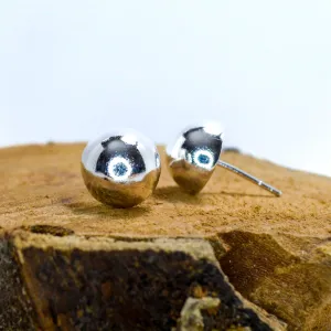 Thai Silver Ball Studs