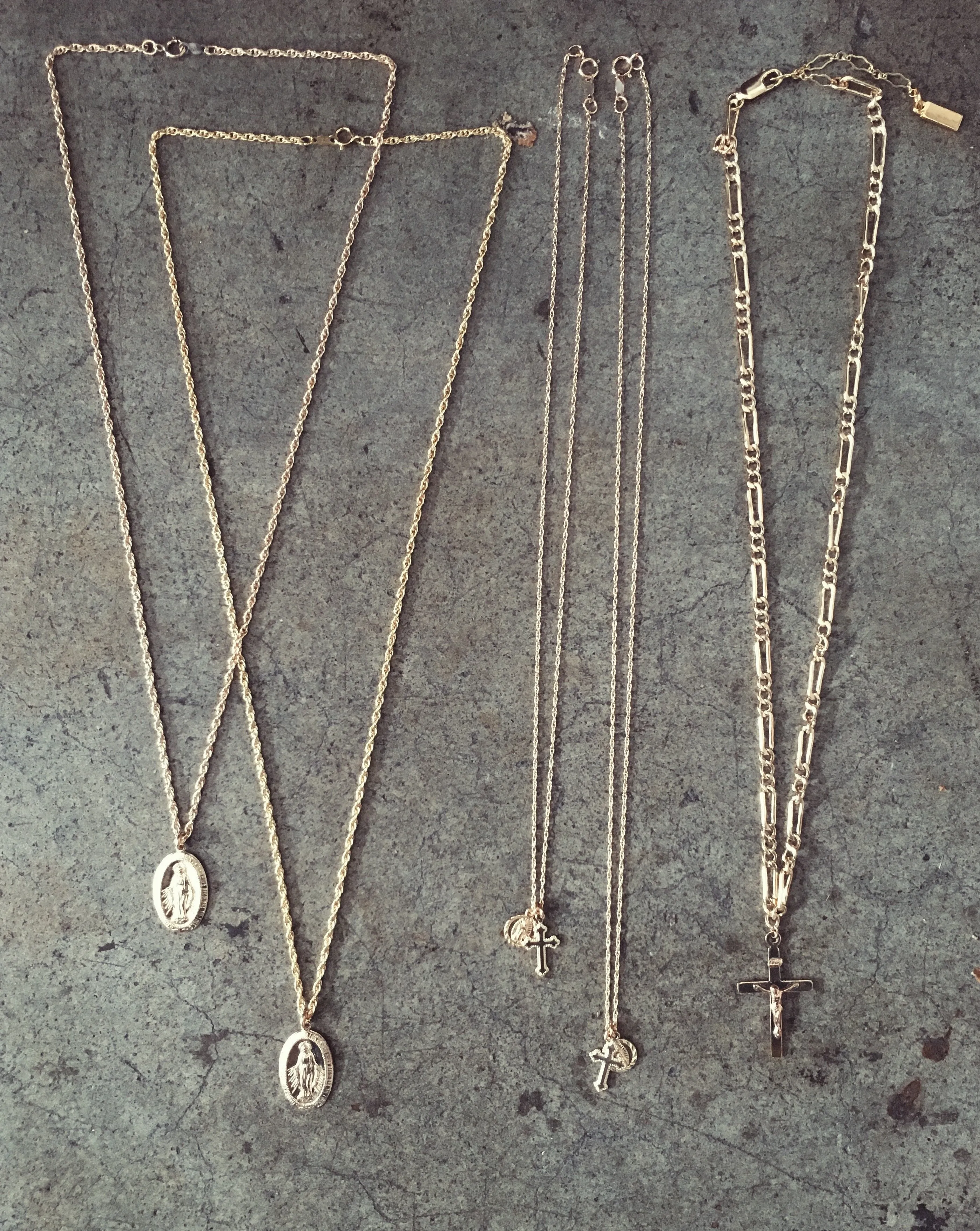 The Hail Mary Dainty Necklace