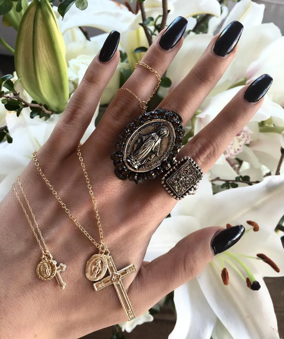 The Hail Mary Dainty Necklace