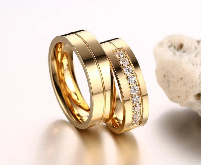 The Ultimate 18K Wedding Ring Collection
