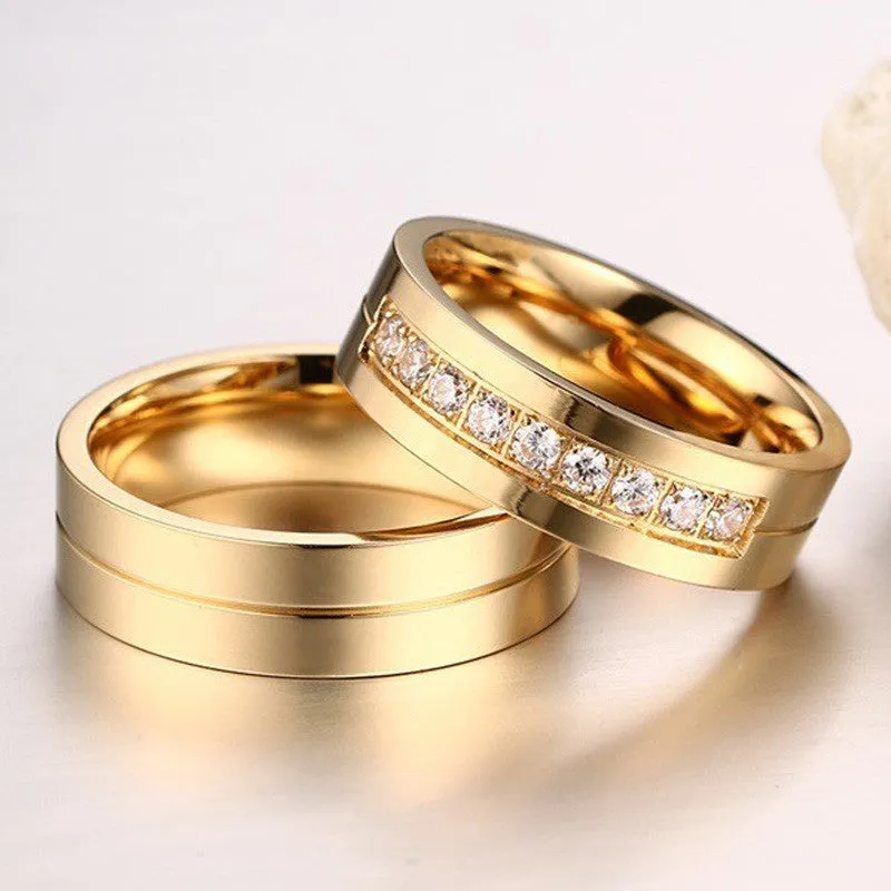 The Ultimate 18K Wedding Ring Collection