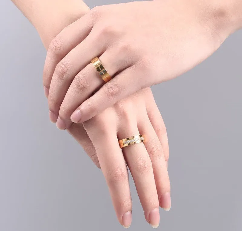 The Ultimate 18K Wedding Ring Collection