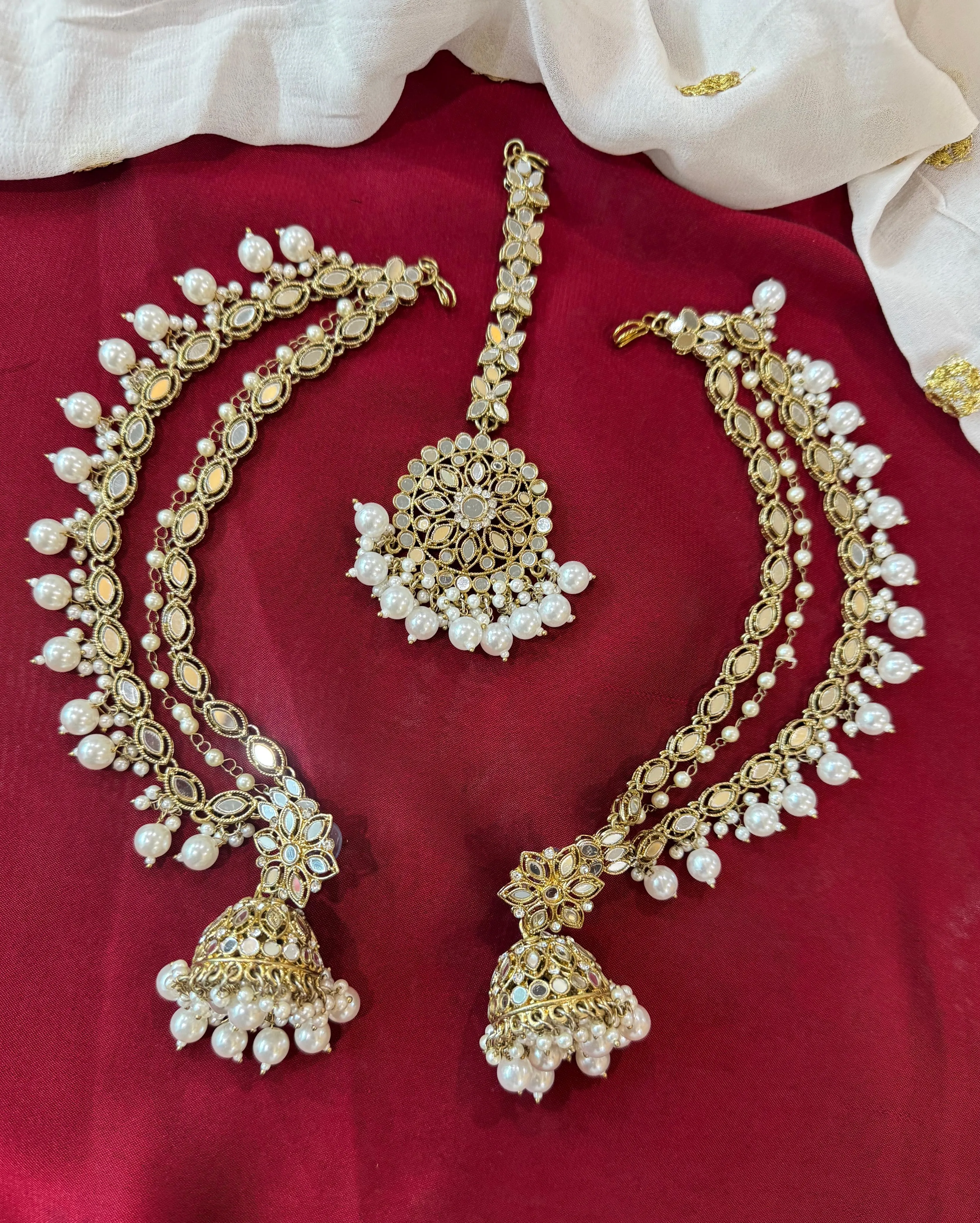 Traditional Stylish Gold Plated & Pearl Bahubali Jhumki Jhumka Earrings, Jewelry For Girls And Women