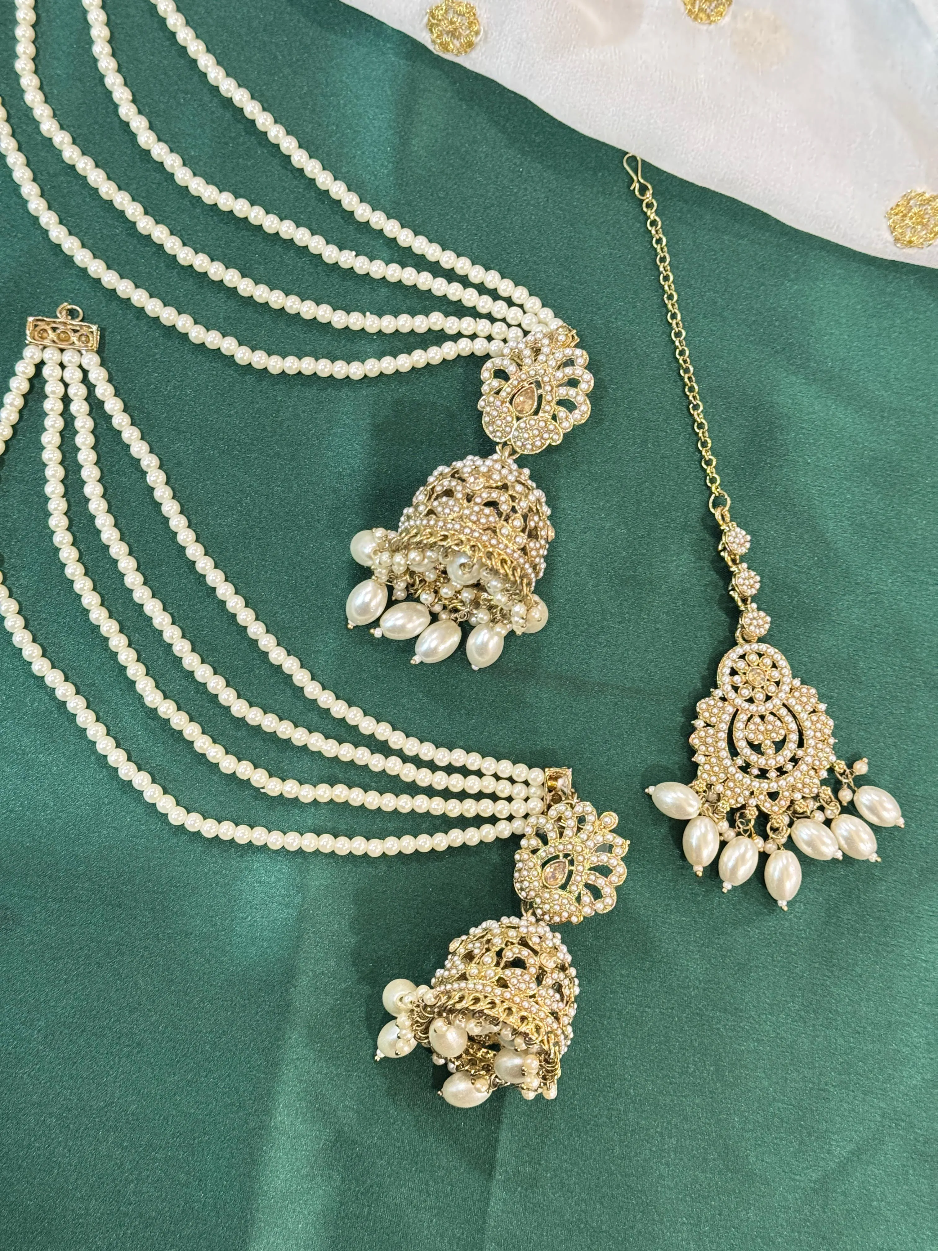 Traditional Stylish Gold Plated & Pearl Bahubali Jhumki Jhumka Earrings, Jewelry For Girls And Women