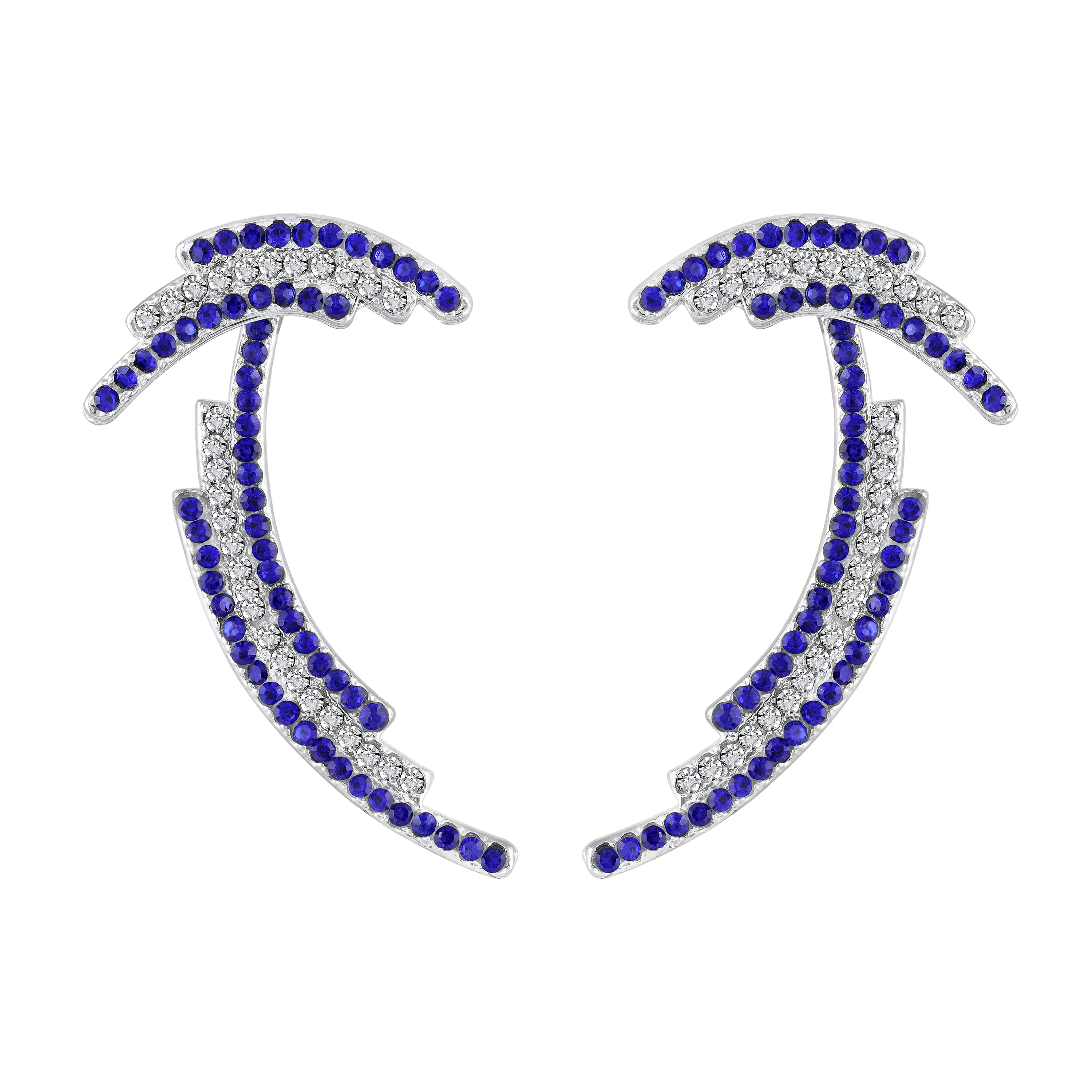 Triple Line Dangler Earrings