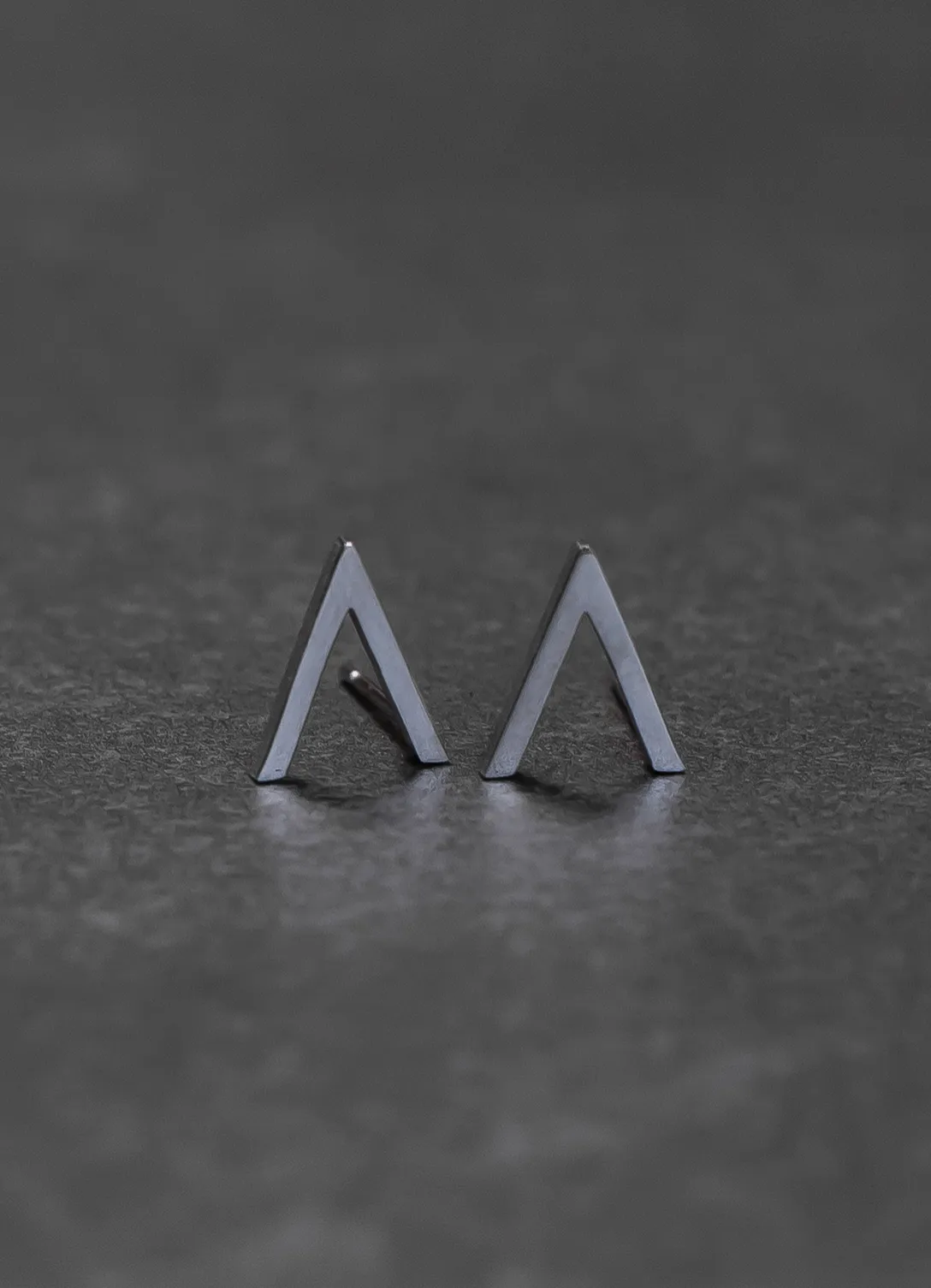 V Stud Earrings