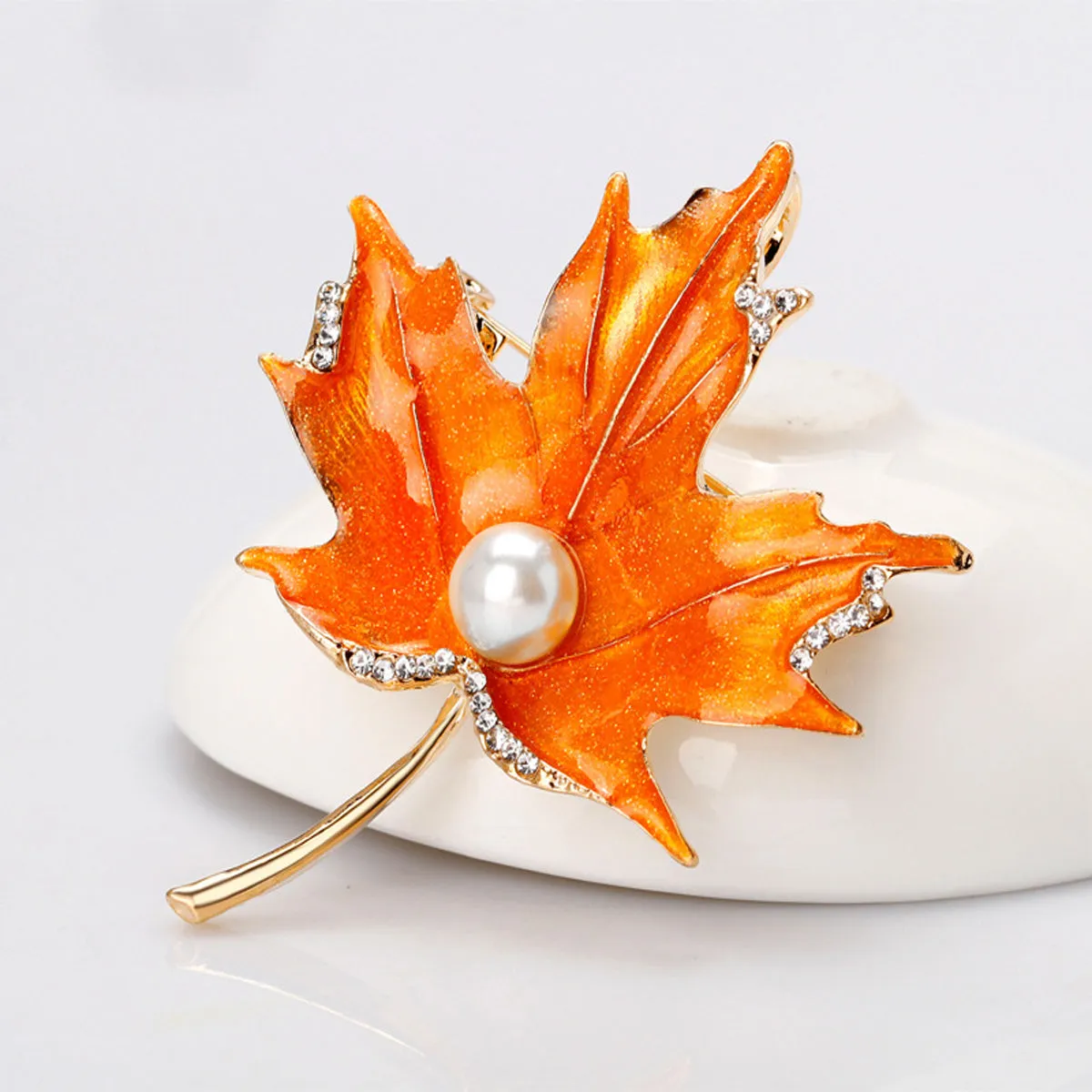 Women Austria Crystal Brooch Pins Rhinestones Brooches Breastpin with Boxes