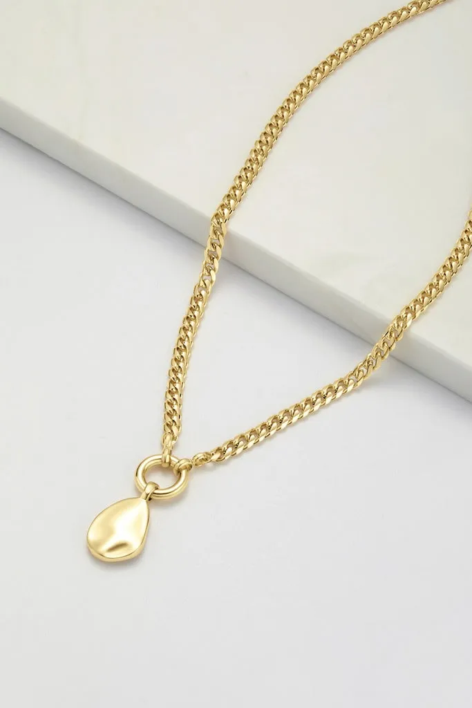 Zafino Willow Necklace - Gold