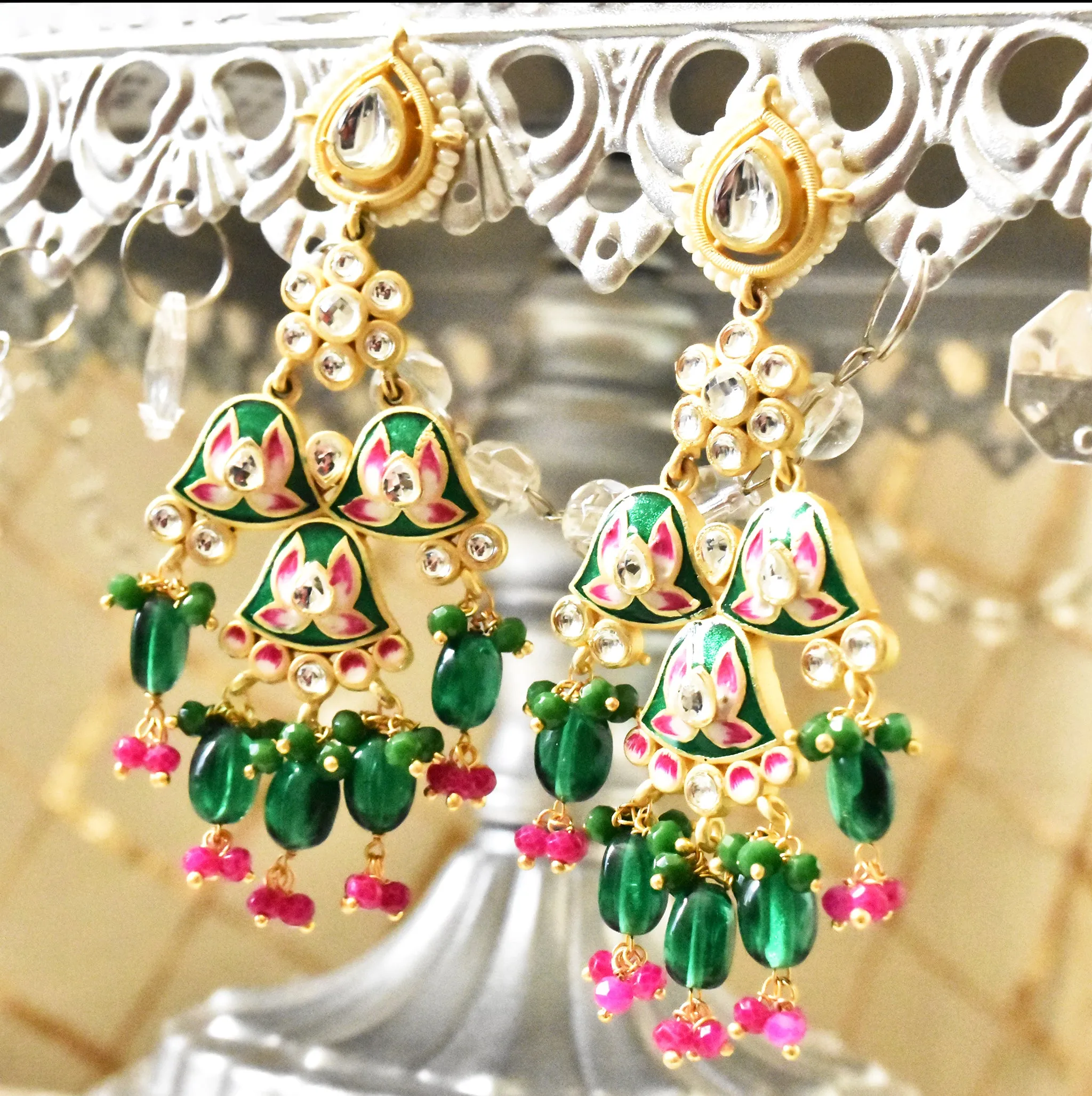 Zohrah Meena Earrings